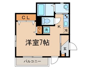 アライハイツ七番館の物件間取画像